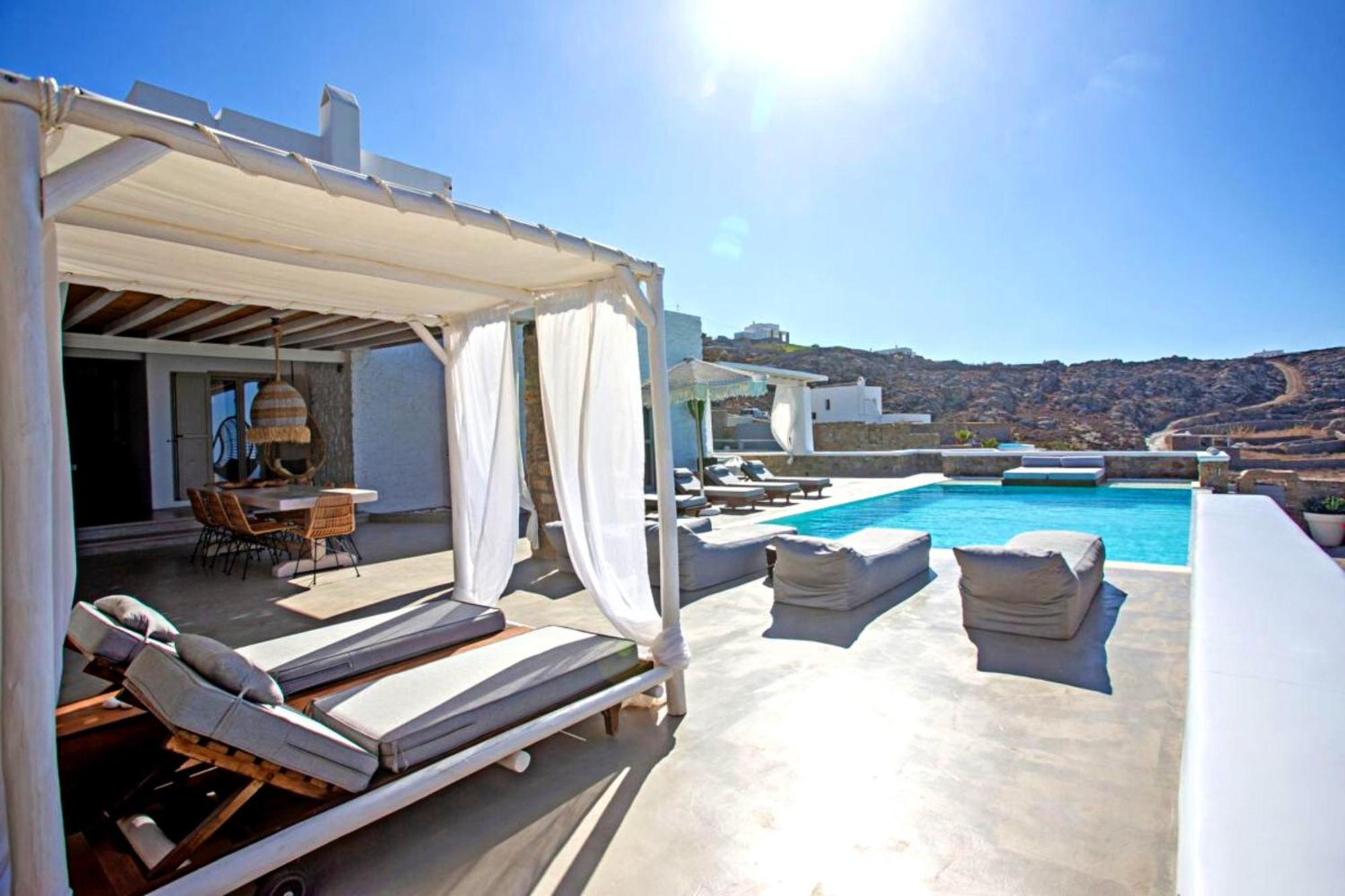 Villa Panamera Mykonos, Private Heaven, Supreme View! Fanari  Zewnętrze zdjęcie
