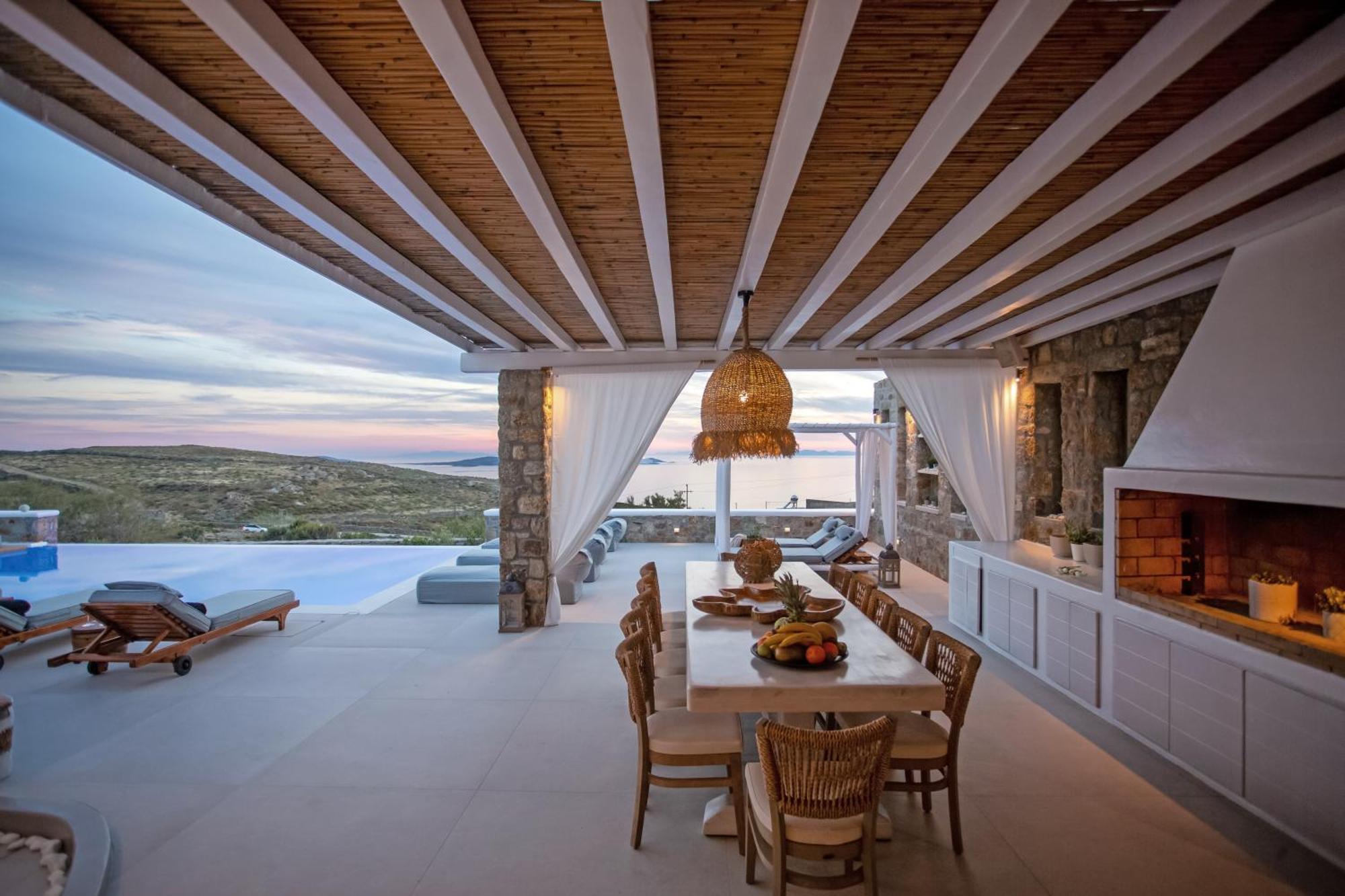 Villa Panamera Mykonos, Private Heaven, Supreme View! Fanari  Zewnętrze zdjęcie