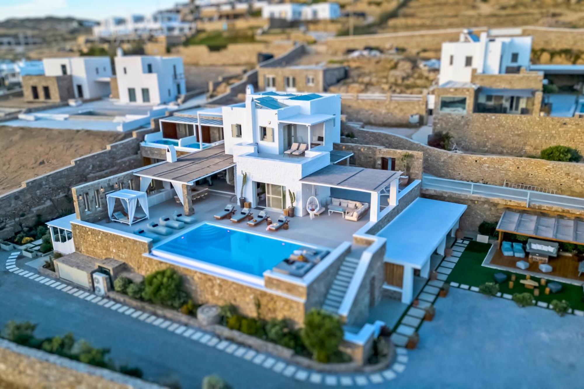 Villa Panamera Mykonos, Private Heaven, Supreme View! Fanari  Zewnętrze zdjęcie